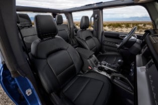 2021 Bronco First Edition black interior